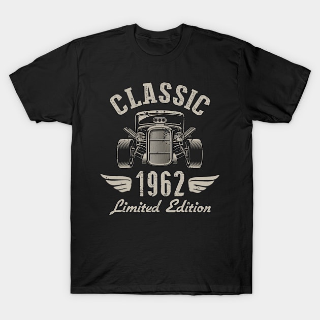 60 Year Old Gift Classic 1962 Limited Edition 60th Birthday T-Shirt by Vikfom